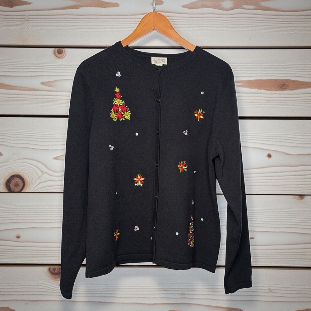 CLASSIC ELEMENTS WOMEN’S SWEATER SIZE LARGE (14–16)
